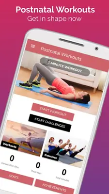 Postnatal Workouts android App screenshot 9