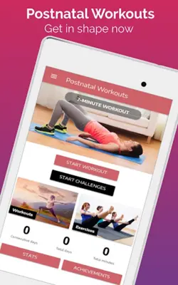 Postnatal Workouts android App screenshot 4