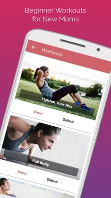 Postnatal Workouts android App screenshot 7